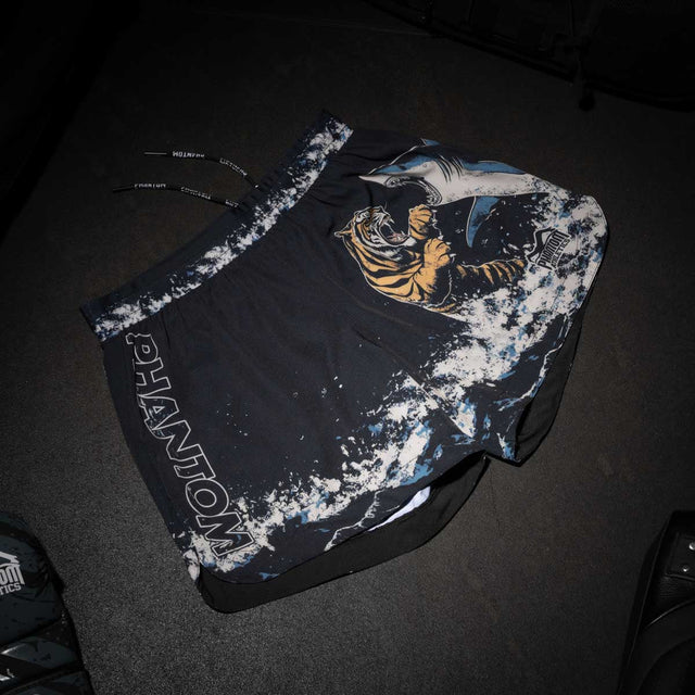 Pantaloncini MMA Phantom Athletics FUSION-R Tiger vs Shark