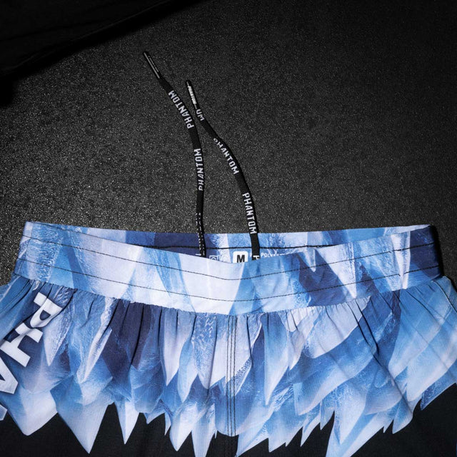 Phantom Athletics MMA-Shorts Fusion-R Iceman – Schwarz/Blau