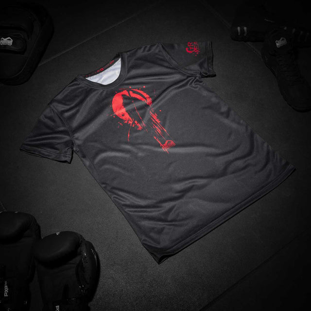 T-shirt Phantom Athletics EVO Reaper – Noir/Rouge