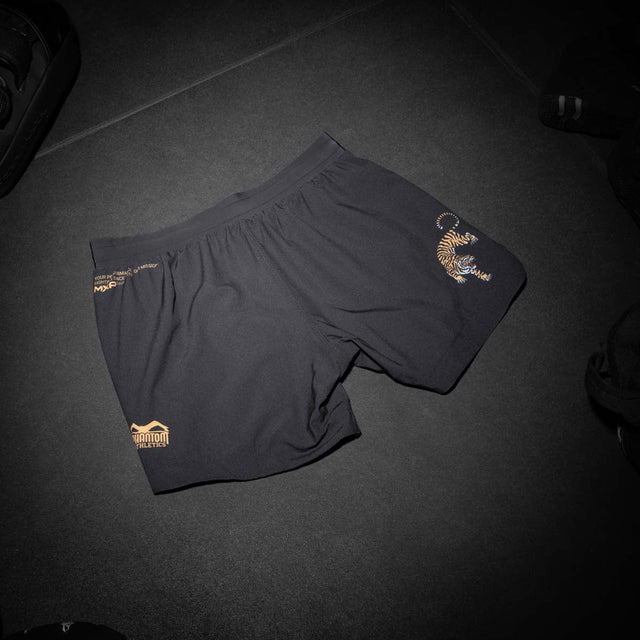 Pantaloncini MMA Phantom Athletics FUSION-R Tiger Domination – Arancione/Nero