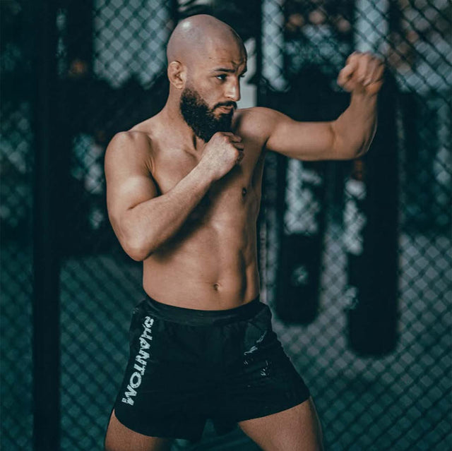 Phantom Athletics MMA Shorts Fusion-R Werewolf – Black/Grey
