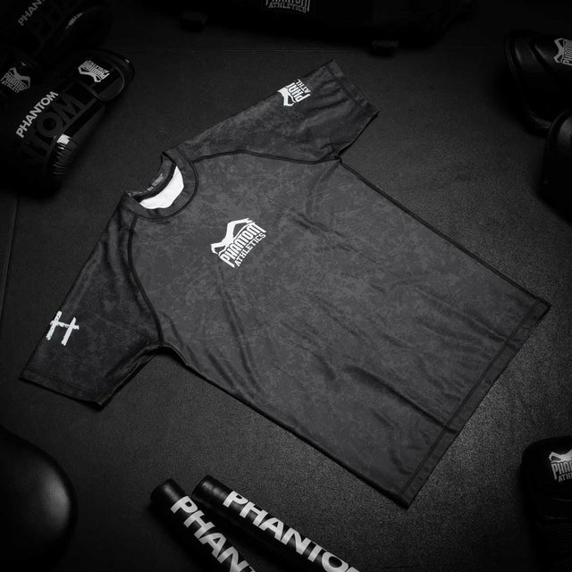 Rashguard Phantom Athletics EVO Serious – Negro
