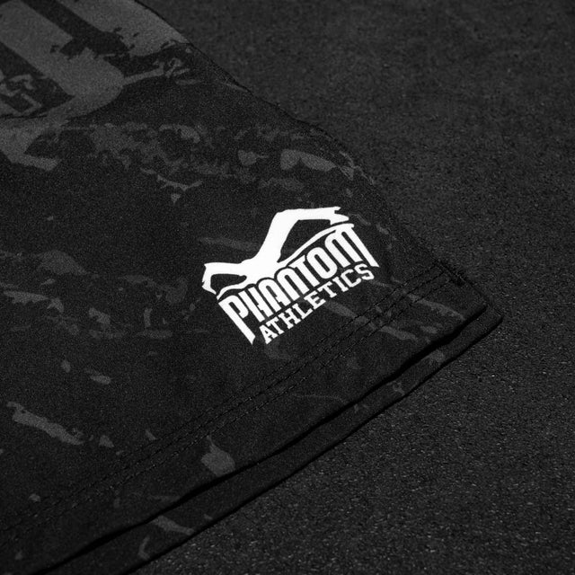 Phantom Athletics MMA-Shorts EVO – Schwarz/Rot/Gold