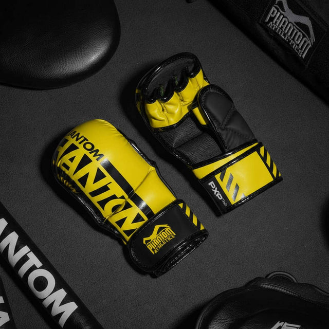 Gants de MMA Phantom Athletics APEX – Jaune Néon