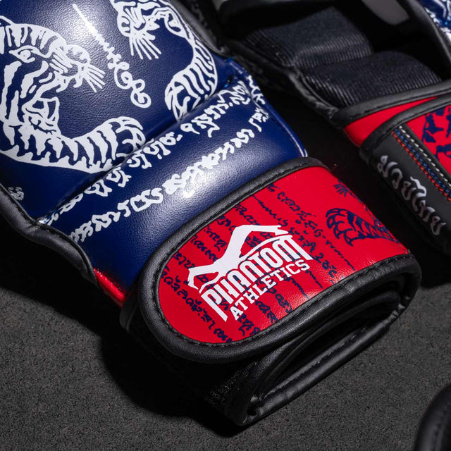 Phantom Athletics MMA Sparring Gloves Muay Thai – Blue