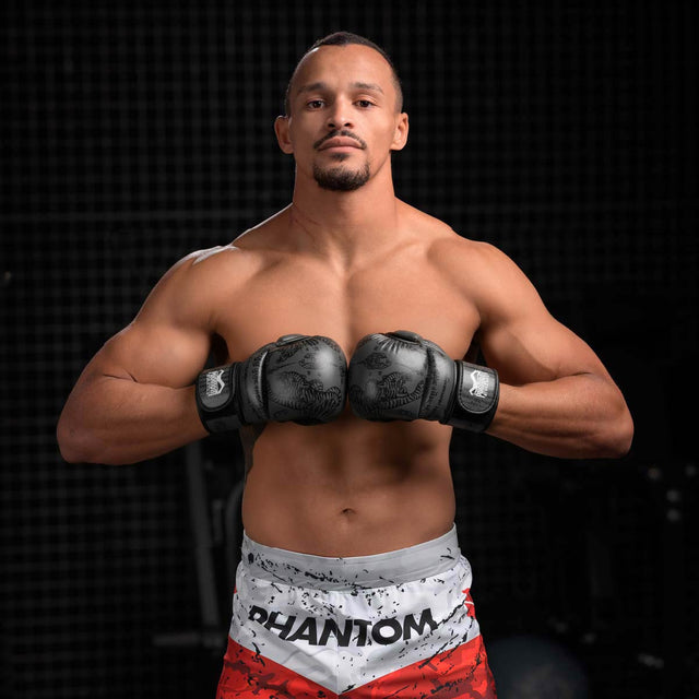 Gants de sparring MMA Phantom Athletics Muay Thai – Gris