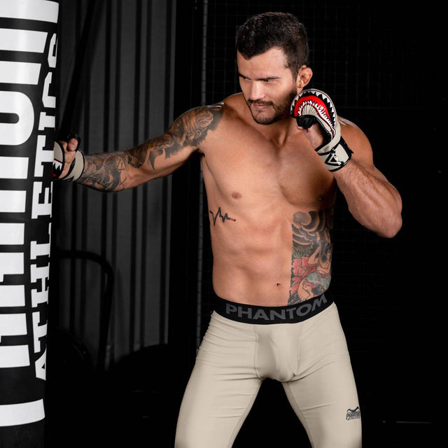 Phantom Athletics Kompressionsshorts APEX – Sand