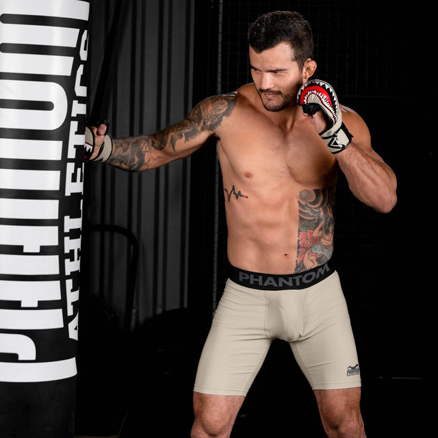 Phantom Athletics Compression Shorts Vector Apex – Sand
