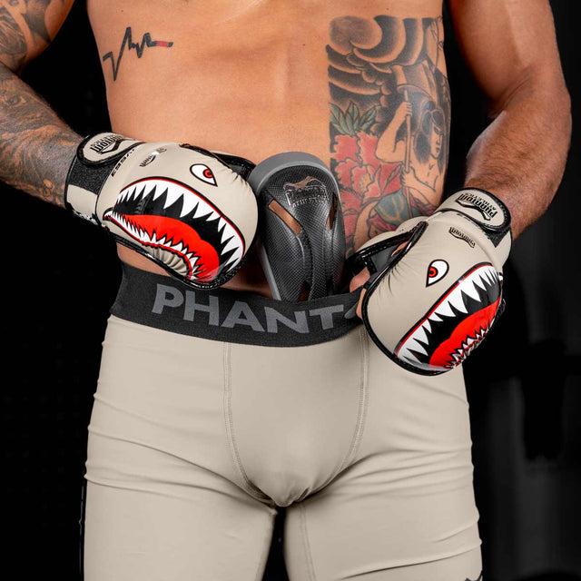 Phantom Athletics Kompressionsshorts APEX – Sand