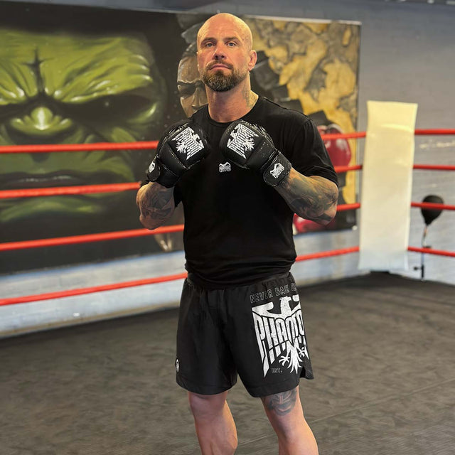 Gants de sparring MMA Phantom Athletics – Noir/Blanc
