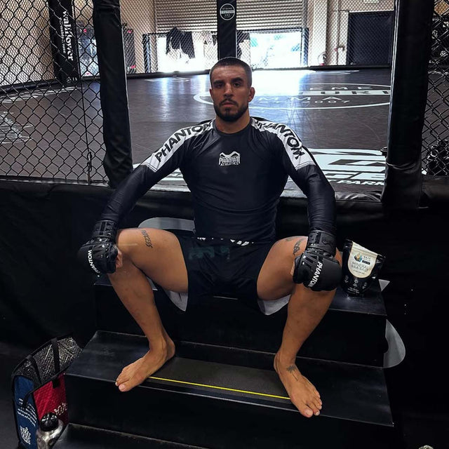 Rashguard Phantom Athletics EVO Apex Maniche Lunghe - Nero