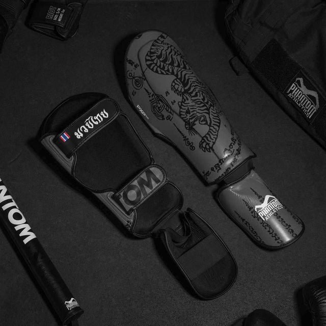 Paratibie Phantom Athletics Muay Thai – Grigio