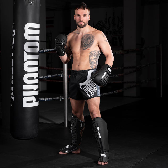 Phantom Athletics APEX Striking Shin Guards – Black