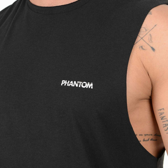 Camiseta de tirantes Phantom Athletics Superior – Negro