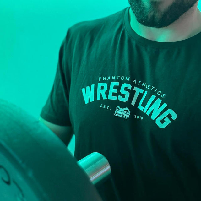 T-Shirt Phantom Athletics Wrestling – Noir