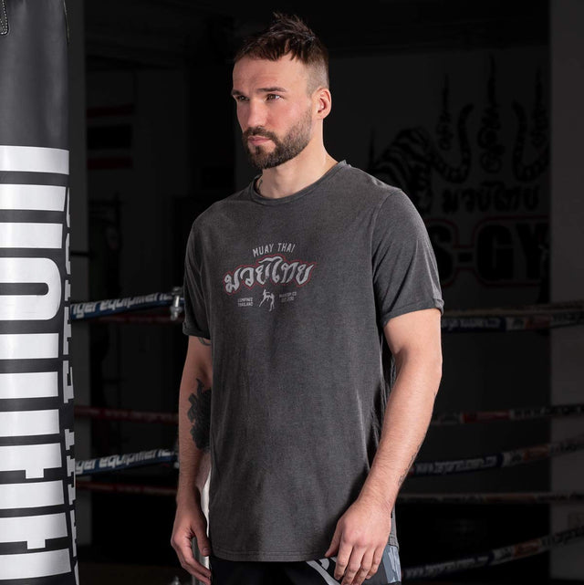 Phantom Athletics T-Shirt Muay Thai – Grau