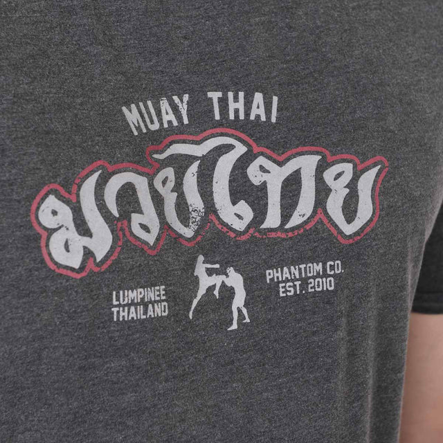 Phantom Athletics T-Shirt Muay Thai – Grau