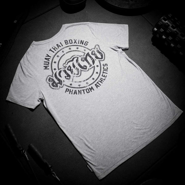T-Shirt Muay Thai Phantom Athletics – Gris