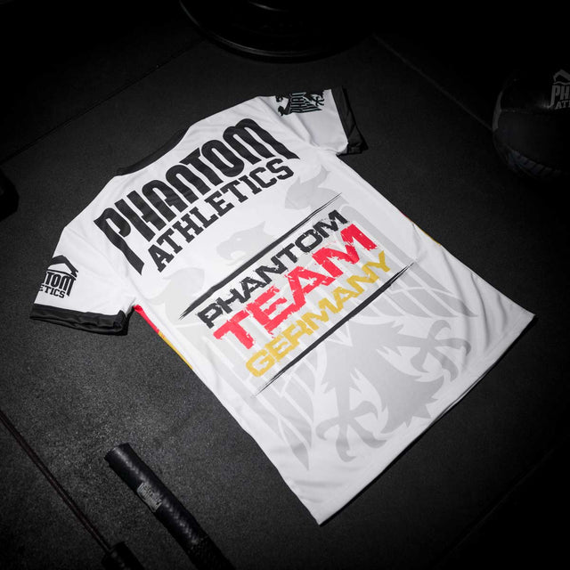 Camiseta de entrenamiento Phantom Athletics EVO – Blanco