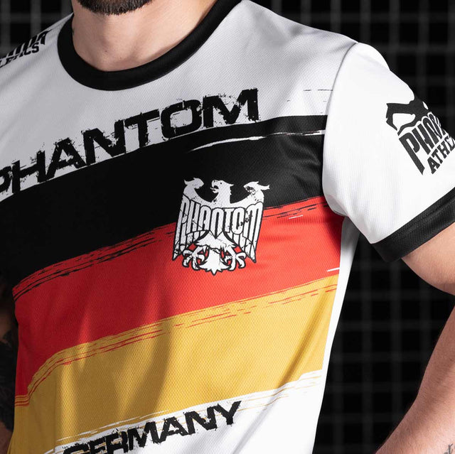 Camiseta de entrenamiento Phantom Athletics EVO – Blanco