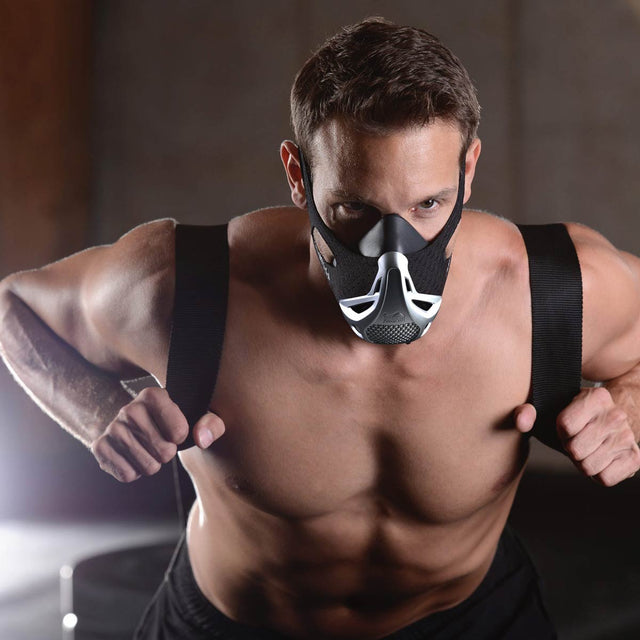 Maschera da allenamento Phantom Athletics – Argento