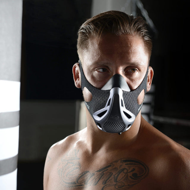 Maschera da allenamento Phantom Athletics – Argento