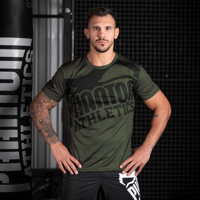 Phantom Athletics Trainingsshirt EVO Supporter – Dunkelgrün