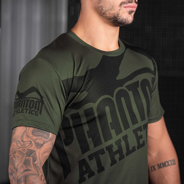 Phantom Athletics Trainingsshirt EVO Supporter – Dunkelgrün