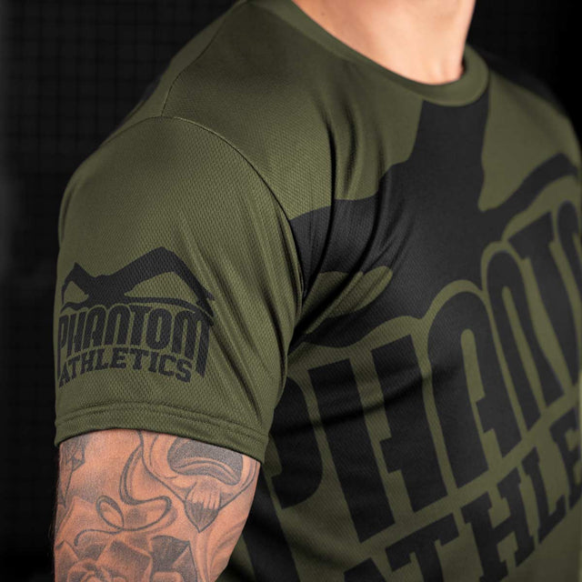 Phantom Athletics Trainingsshirt EVO Supporter – Dunkelgrün