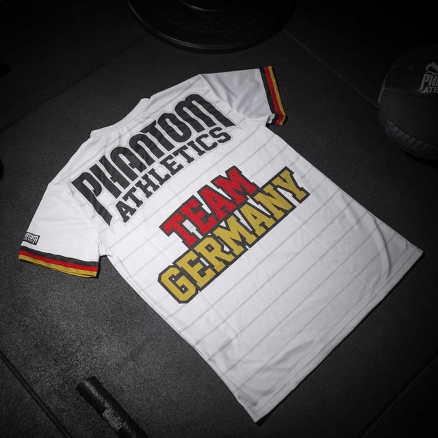 Camiseta de entrenamiento Phantom Athletics EVO Germany Classic – Blanco