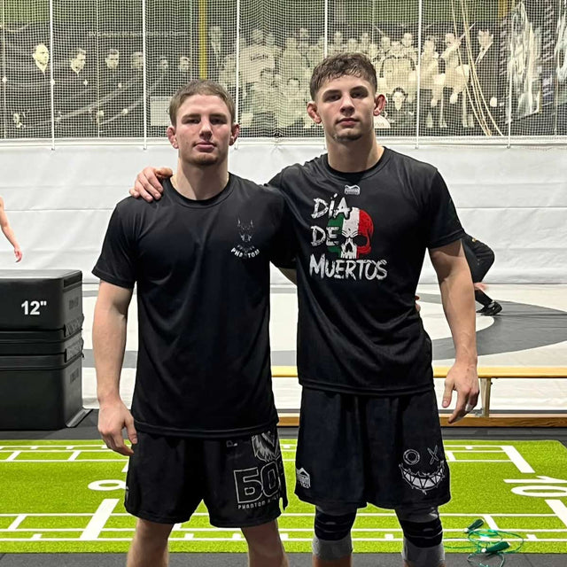 T-shirt d'entraînement Phantom Athletics EVO Mexico – Noir/Gris