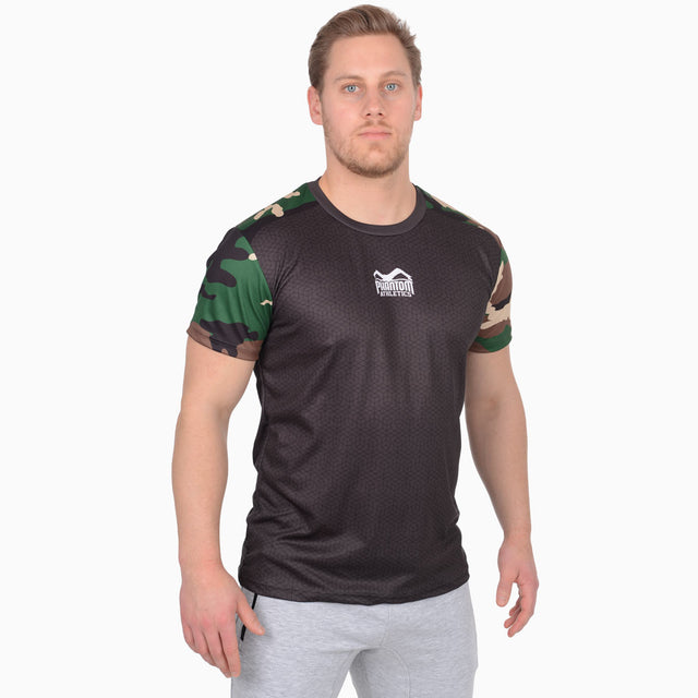 Phantom Athletics Trainingsshirt EVO Camo - Woodland