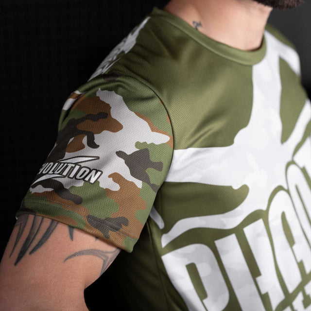 T-shirt d'entraînement Phantom Athletics EVO Warfare – Camouflage Army