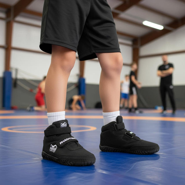 Chaussures de lutte Phantom Athletics Rookie Enfant – Noir