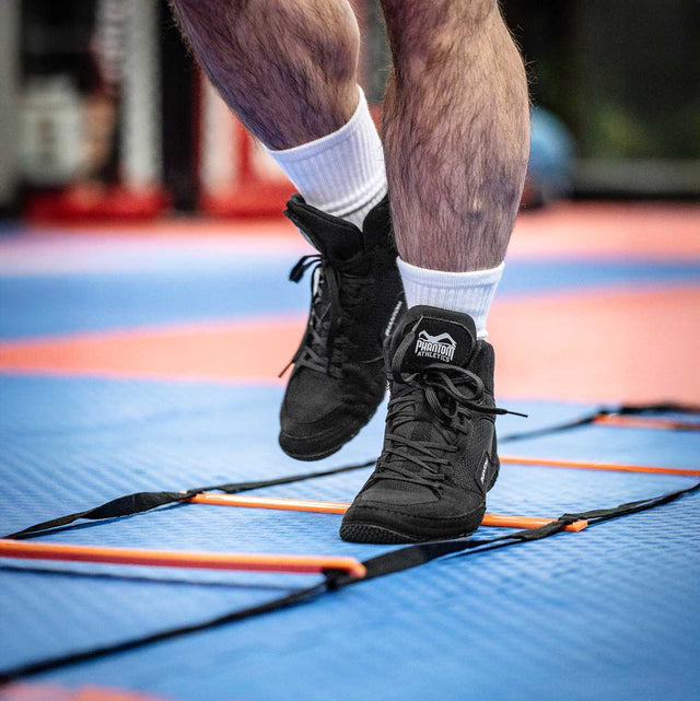 Botas de lucha Phantom Athletics Tactic – Negro/Gris
