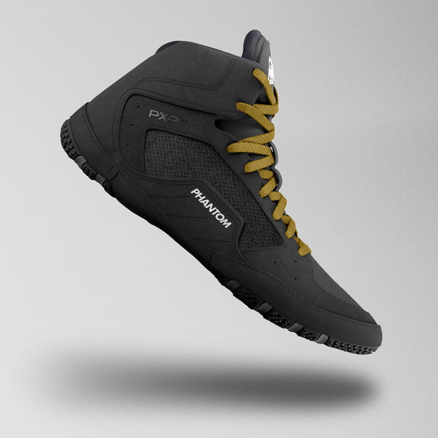 Phantom Athletics Ringerschuhe Tactic – Schwarz/Gold