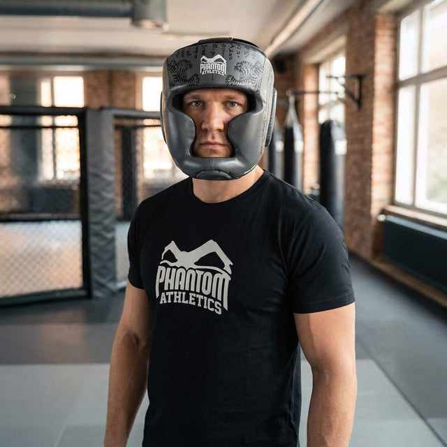 Casques de boxe Phantom Athletics Muay Thai – Gris