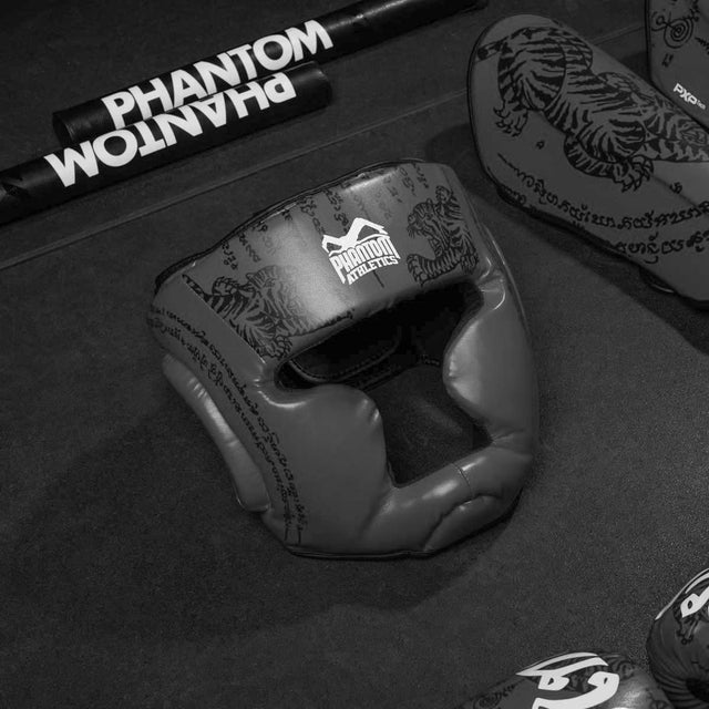 Casques de boxe Phantom Athletics Muay Thai – Gris