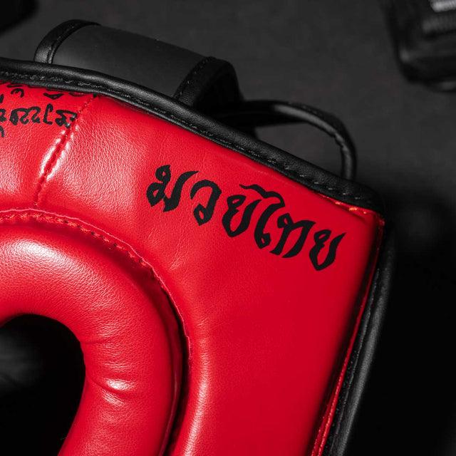 Casco Muay Thai Phantom Athletics – Rosso