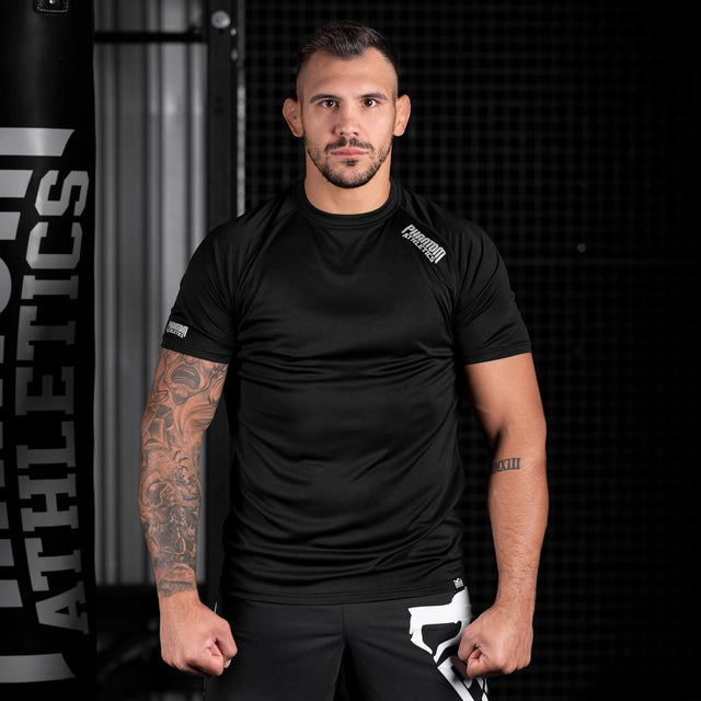 Camiseta Phantom Athletics Tactic Manga Corta – Negro