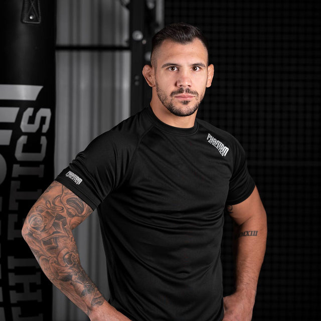 Camiseta Phantom Athletics Tactic Manga Corta – Negro
