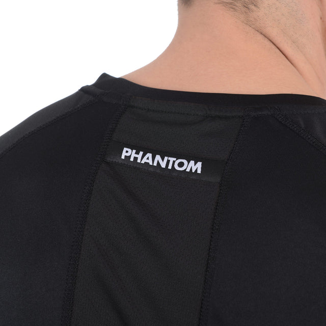 Phantom Athletics Trainingsshirt Tactic-V Kurzarm – Schwarz