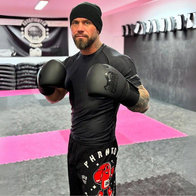 Gants de boxe Phantom Athletics Elite ATF – Noir