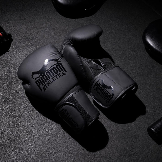 Gants de boxe Phantom Athletics Elite ATF – Noir