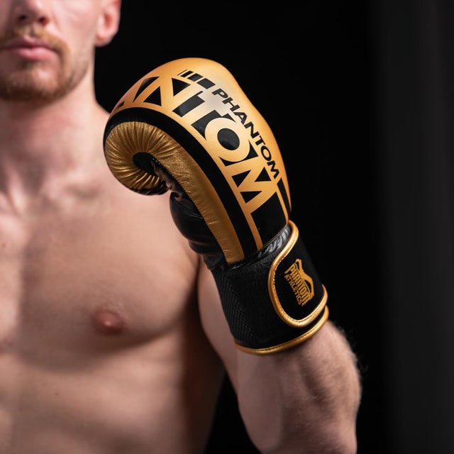 Phantom Athletics Boxhandschuhe APEX Speed – Schwarz/Gold