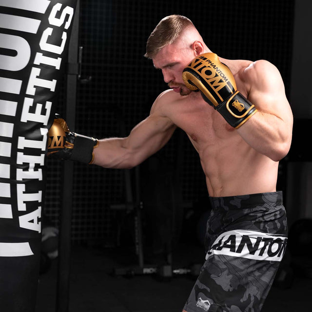 Phantom Athletics Boxhandschuhe APEX Speed – Schwarz/Gold