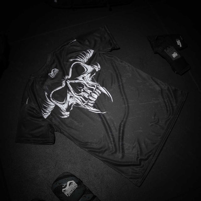 T-shirt da allenamento Phantom Athletics EVO Diablo – Nero/Bianco