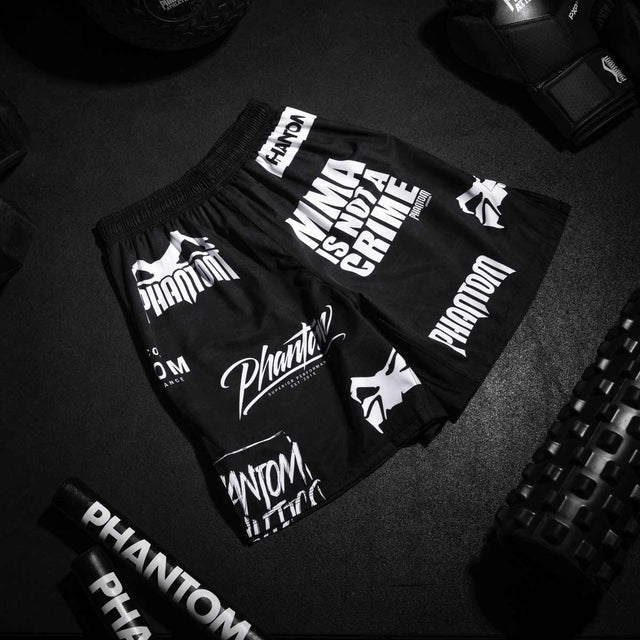 Shorts de MMA Phantom Athletics EVO Legend – Noir
