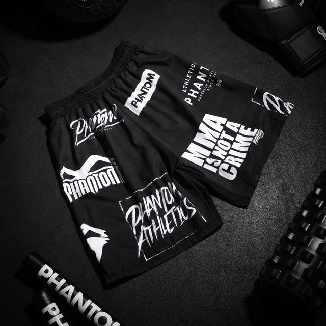 Shorts de MMA Phantom Athletics EVO Legend – Noir
