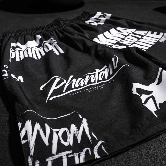 Shorts de MMA Phantom Athletics EVO Legend – Noir